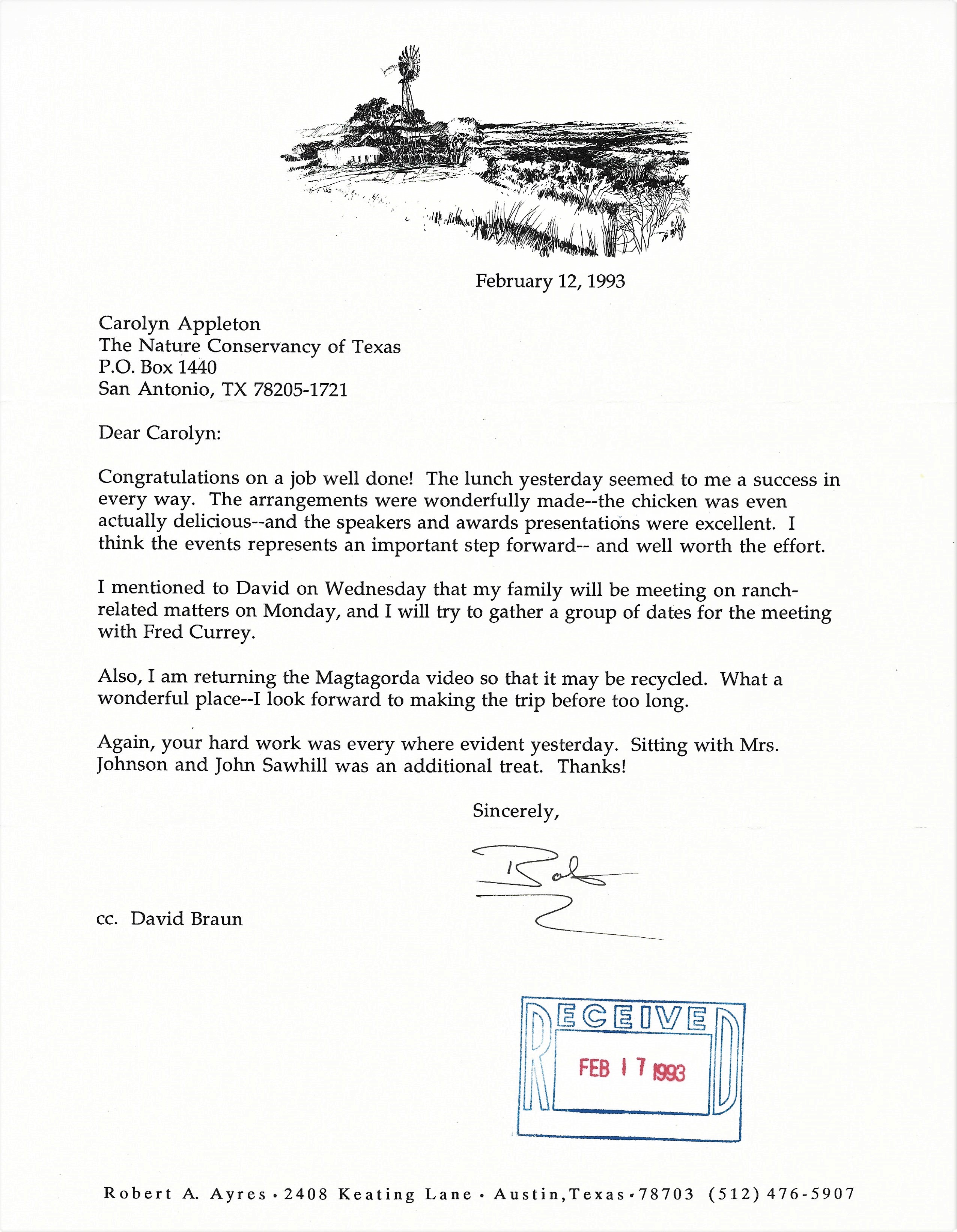 Ayce Letters Ayres Letter – Carolyn's Nonprofit Blog