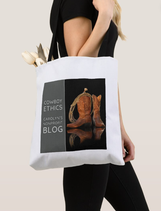 Cowboy Ethics Tote Bag on Zazzle